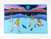 Ted Harrison 1926-2015 Ball game 1991